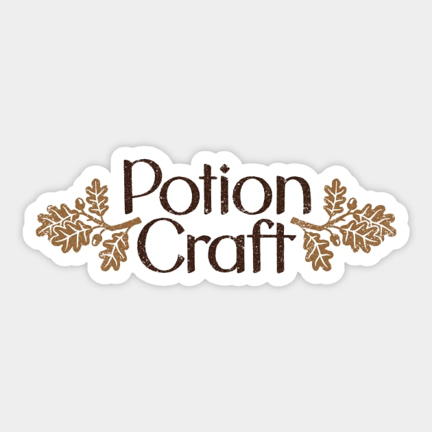 Potion Craft Logo Potion Craft Sticker TeePublic